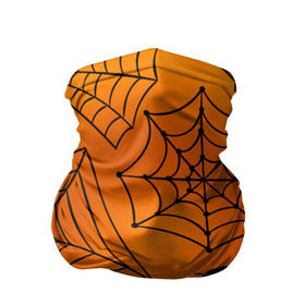 Бандана-труба 3D с принтом Halloween в городе Новоалтайск, 100% полиэстер, ткань с особыми свойствами — Activecool | плотность 150‒180 г/м2; хорошо тянется, но сохраняет форму | Тематика изображения на принте: cat | dark | halloween | вамп | вампир | ведьма | готика | кот | кошка | магия | ночь | тыква | хэллоуин