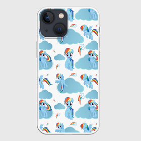 Чехол для iPhone 13 mini с принтом My Little Pony в городе Новоалтайск,  |  | dash | rainbow | пони | радуга