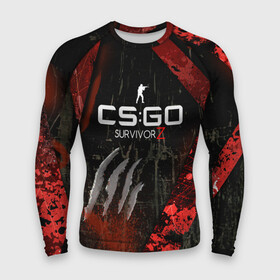 Мужской рашгард 3D с принтом cs:go   Survivor Z Style (Выживший) в городе Новоалтайск,  |  | cs | csgo | famas | survivor | z | выживший | го | кс