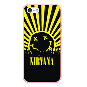 Чехол для iPhone 5/5S матовый с принтом Nirvana в городе Новоалтайск, Силикон | Область печати: задняя сторона чехла, без боковых панелей | cobain | kurt | кобейн | курт | нирвана