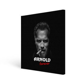 Холст квадратный с принтом Arnold forever в городе Новоалтайск, 100% ПВХ |  | актёр | арнольд шварценеггер | боевик | звезда | киногерой | супергерой | терминатор