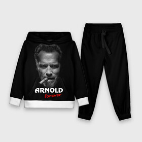 Детский костюм 3D (с толстовкой) с принтом Arnold forever в городе Новоалтайск,  |  | актёр | арнольд шварценеггер | боевик | звезда | киногерой | супергерой | терминатор