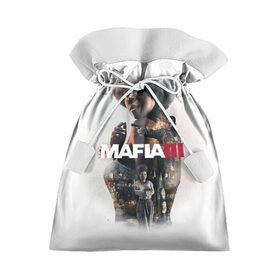 Подарочный 3D мешок с принтом Mafia 3 в городе Новоалтайск, 100% полиэстер | Размер: 29*39 см | Тематика изображения на принте: gta | mafia | гта | мафия