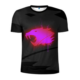 Мужская футболка 3D спортивная с принтом cs:go - iBUYPOWER (Black collection) в городе Новоалтайск, 100% полиэстер с улучшенными характеристиками | приталенный силуэт, круглая горловина, широкие плечи, сужается к линии бедра | 2014 | cs | csgo | ibuypower | katowice | го | кс