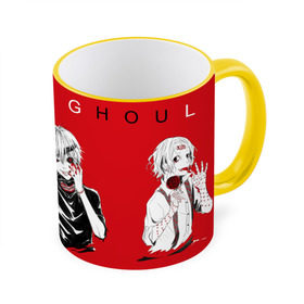 Кружка 3D с принтом Tokyo Ghoul в городе Новоалтайск, керамика | ёмкость 330 мл | tokyo ghoul | канеки | токийский гуль | ута