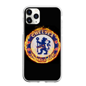 Чехол для iPhone 11 Pro Max матовый с принтом Chelsea в городе Новоалтайск, Силикон |  | Тематика изображения на принте: chelsea | football. | английская премьер лига | апл | футбол | челси