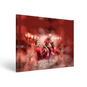 Холст прямоугольный с принтом Manchester United в городе Новоалтайск, 100% ПВХ |  | manchester united