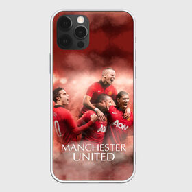 Чехол для iPhone 12 Pro Max с принтом Manchester United в городе Новоалтайск, Силикон |  | Тематика изображения на принте: manchester united