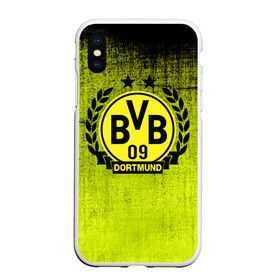 Чехол для iPhone XS Max матовый с принтом Borussia5 в городе Новоалтайск, Силикон | Область печати: задняя сторона чехла, без боковых панелей | Тематика изображения на принте: borussia | bvb | football | боруссия | бундеслига | дортмунд | футбол | чемпионат германии