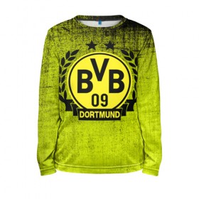 Детский лонгслив 3D с принтом Borussia5 в городе Новоалтайск, 100% полиэстер | длинные рукава, круглый вырез горловины, полуприлегающий силуэт
 | borussia | bvb | football | боруссия | бундеслига | дортмунд | футбол | чемпионат германии