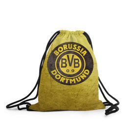 Рюкзак-мешок 3D с принтом Borussia3 в городе Новоалтайск, 100% полиэстер | плотность ткани — 200 г/м2, размер — 35 х 45 см; лямки — толстые шнурки, застежка на шнуровке, без карманов и подкладки | borussia | bvb | football | боруссия | бундеслига | дортмунд | футбол | чемпионат германии