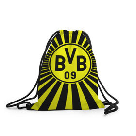 Рюкзак-мешок 3D с принтом Borussia1 в городе Новоалтайск, 100% полиэстер | плотность ткани — 200 г/м2, размер — 35 х 45 см; лямки — толстые шнурки, застежка на шнуровке, без карманов и подкладки | borussia | bvb | football | боруссия | бундеслига | дортмунд | футбол | чемпионат германии