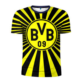 Мужская футболка 3D спортивная с принтом Borussia1 в городе Новоалтайск, 100% полиэстер с улучшенными характеристиками | приталенный силуэт, круглая горловина, широкие плечи, сужается к линии бедра | Тематика изображения на принте: borussia | bvb | football | боруссия | бундеслига | дортмунд | футбол | чемпионат германии