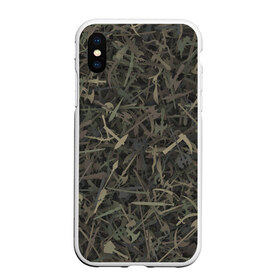 Чехол для iPhone XS Max матовый с принтом Камуфляж с холодным оружием в городе Новоалтайск, Силикон | Область печати: задняя сторона чехла, без боковых панелей | булава | камуфляж | копьё | меч | милитари | нож | оружие | топор