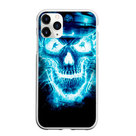 Чехол для iPhone 11 Pro матовый с принтом Череп в городе Новоалтайск, Силикон |  | скелет. скилет | ужас | хеллоуин | череп. кости | черепушка | черно белый