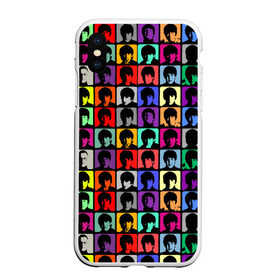 Чехол для iPhone XS Max матовый с принтом The Beatles art в городе Новоалтайск, Силикон | Область печати: задняя сторона чехла, без боковых панелей | битлз