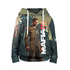 Детская толстовка 3D с принтом Mafia 3 в городе Новоалтайск, 100% полиэстер | двухслойный капюшон со шнурком для регулировки, мягкие манжеты на рукавах и по низу толстовки, спереди карман-кенгуру с мягким внутренним слоем | mafia | мафия