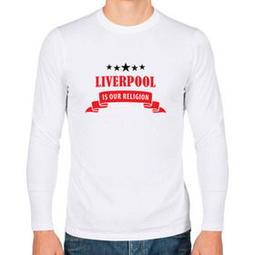 Мужской лонгслив хлопок с принтом Liverpool в городе Новоалтайск, 100% хлопок |  | ливерпуль