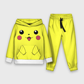 Детский костюм 3D (с толстовкой) с принтом Пикачу в городе Новоалтайск,  |  | pokemon | pokemon go | анимэ | пикачу | покемон гоу | покемоны