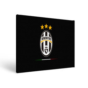 Холст прямоугольный с принтом Juventus1 в городе Новоалтайск, 100% ПВХ |  | football | juve | juventus | seria a | бьянконери | серия а | футбол | чемпионат италии | юве | ювентус