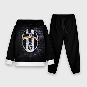 Детский костюм 3D (с толстовкой) с принтом Juventus2 в городе Новоалтайск,  |  | football | juve | juventus | seria a | бьянконери | серия а | футбол | чемпионат италии | юве | ювентус