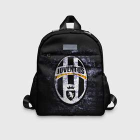 Детский рюкзак 3D с принтом Juventus2 в городе Новоалтайск, 100% полиэстер | лямки с регулируемой длиной, сверху петелька, чтобы рюкзак можно было повесить на вешалку. Основное отделение закрывается на молнию, как и внешний карман. Внутри дополнительный карман. По бокам два дополнительных кармашка | Тематика изображения на принте: football | juve | juventus | seria a | бьянконери | серия а | футбол | чемпионат италии | юве | ювентус