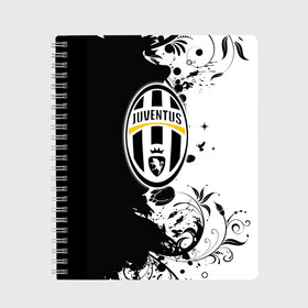 Тетрадь с принтом Juventus4 в городе Новоалтайск, 100% бумага | 48 листов, плотность листов — 60 г/м2, плотность картонной обложки — 250 г/м2. Листы скреплены сбоку удобной пружинной спиралью. Уголки страниц и обложки скругленные. Цвет линий — светло-серый
 | football | juve | juventus | seria a | бьянконери | серия а | футбол | чемпионат италии | юве | ювентус
