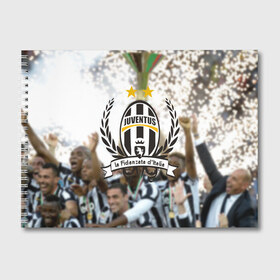Альбом для рисования с принтом Juventus5 в городе Новоалтайск, 100% бумага
 | матовая бумага, плотность 200 мг. | football | juve | juventus | seria a | бьянконери | серия а | футбол | чемпионат италии | юве | ювентус