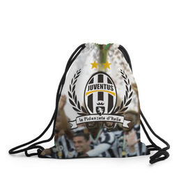 Рюкзак-мешок 3D с принтом Juventus5 в городе Новоалтайск, 100% полиэстер | плотность ткани — 200 г/м2, размер — 35 х 45 см; лямки — толстые шнурки, застежка на шнуровке, без карманов и подкладки | football | juve | juventus | seria a | бьянконери | серия а | футбол | чемпионат италии | юве | ювентус