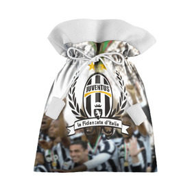 Подарочный 3D мешок с принтом Juventus5 в городе Новоалтайск, 100% полиэстер | Размер: 29*39 см | Тематика изображения на принте: football | juve | juventus | seria a | бьянконери | серия а | футбол | чемпионат италии | юве | ювентус