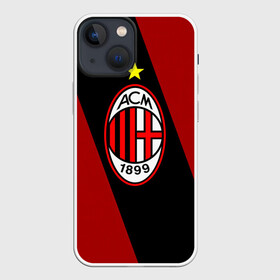 Чехол для iPhone 13 mini с принтом Milan3 в городе Новоалтайск,  |  | football | milan | seria a | милан | россонери | серия а | футбол | чемпионат италии