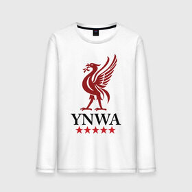 Мужской лонгслив хлопок с принтом YNWA в городе Новоалтайск, 100% хлопок |  | ynwa | ливерпуль