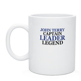 Кружка с принтом John Terry в городе Новоалтайск, керамика | объем — 330 мл, диаметр — 80 мм. Принт наносится на бока кружки, можно сделать два разных изображения | Тематика изображения на принте: john terry | джон терри | челси