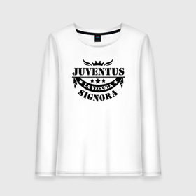Женский лонгслив хлопок с принтом juventus в городе Новоалтайск, 100% хлопок |  | juventus | ювентус