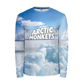 Мужской лонгслив 3D с принтом Arctic Monkeys в городе Новоалтайск, 100% полиэстер | длинные рукава, круглый вырез горловины, полуприлегающий силуэт | 