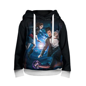 Детская толстовка 3D Доктор Кто art: в городе Новоалтайск, 100% полиэстер | двухслойный капюшон со шнурком для регулировки, мягкие манжеты на рукавах и по низу толстовки, спереди карман-кенгуру с мягким внутренним слоем |