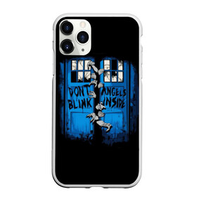 Чехол для iPhone 11 Pro матовый с принтом Будка доктора в городе Новоалтайск, Силикон |  | dw | доктор | доктор кто | тардис