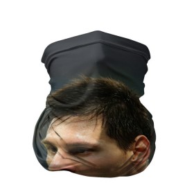 Бандана-труба 3D с принтом Leo Messi в городе Новоалтайск, 100% полиэстер, ткань с особыми свойствами — Activecool | плотность 150‒180 г/м2; хорошо тянется, но сохраняет форму | fc barcelona | football | lionel messi | messi | аргентина | барса | лео месси | фк барселона | футбол