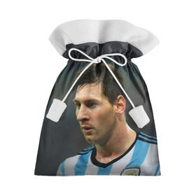 Подарочный 3D мешок с принтом Leo Messi в городе Новоалтайск, 100% полиэстер | Размер: 29*39 см | fc barcelona | football | lionel messi | messi | аргентина | барса | лео месси | фк барселона | футбол