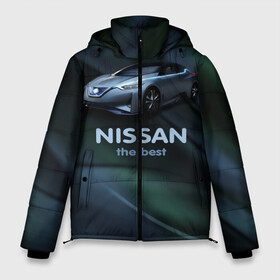 Мужская зимняя куртка 3D с принтом Nissan the best в городе Новоалтайск, верх — 100% полиэстер; подкладка — 100% полиэстер; утеплитель — 100% полиэстер | длина ниже бедра, свободный силуэт Оверсайз. Есть воротник-стойка, отстегивающийся капюшон и ветрозащитная планка. 

Боковые карманы с листочкой на кнопках и внутренний карман на молнии. | nissan | авто | автомобиль | водитель | машина | ниссан | тачка