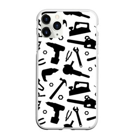 Чехол для iPhone 11 Pro Max матовый с принтом Строитель 7 в городе Новоалтайск, Силикон |  | Тематика изображения на принте: лучший строитель. подарок строителю | подарок | профессиональный праздник | профессия | строитель