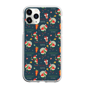 Чехол для iPhone 11 Pro Max матовый с принтом Гринч в городе Новоалтайск, Силикон |  | Тематика изображения на принте: ангел | ёлка | ель | зима | колокольчик | нг | новый год | олень | рождество | санта | снег