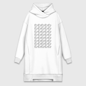 Платье-худи хлопок с принтом Undertale doge в городе Новоалтайск,  |  | андертейл | подземелье | собака