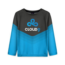 Детский лонгслив 3D с принтом Cloud 9 Uniform в городе Новоалтайск, 100% полиэстер | длинные рукава, круглый вырез горловины, полуприлегающий силуэт
 | counter strike | cs go | swat | terrorist | контр страйк | кс го | спецназ
