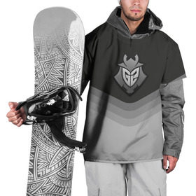 Накидка на куртку 3D с принтом G2 Esports Uniform в городе Новоалтайск, 100% полиэстер |  | counter strike | cs go | g2 esports | swat | terrorist | г2 еспорт | контр страйк | кс го | спецназ