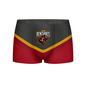 Мужские трусы 3D с принтом Renegades Uniform в городе Новоалтайск, 50% хлопок, 50% полиэстер | классическая посадка, на поясе мягкая тканевая резинка | counter strike | cs go | renegades | swat | terrorist | контр страйк | кс го | спецназ