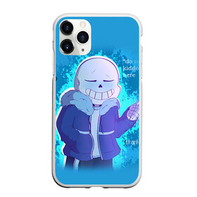 Чехол для iPhone 11 Pro матовый с принтом winter Sans в городе Новоалтайск, Силикон |  | sans | андертейл | подземелье | санс