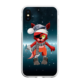 Чехол для iPhone XS Max матовый с принтом Five Nights At Freddys в городе Новоалтайск, Силикон | Область печати: задняя сторона чехла, без боковых панелей | fnaf | freddy | бонни | медведь | мишка | фнаф | фокси | фредди