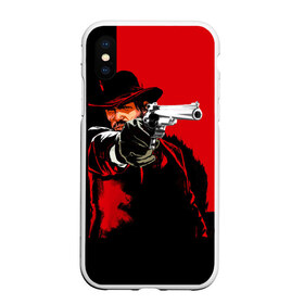 Чехол для iPhone XS Max матовый с принтом Стрелок в городе Новоалтайск, Силикон | Область печати: задняя сторона чехла, без боковых панелей | выстрел | ковбой | оружие | пистолет | револьвер | силовые структуры | стрелять