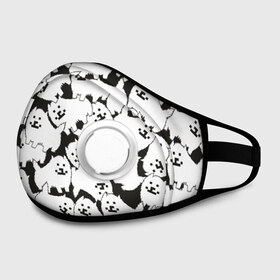 Маска из неопрена с принтом Undertale Annoying dog в городе Новоалтайск, неопрен 100% | Форма огибающая нос. Резинки для ушей с дополнительной резинкой на затылке. Клапан для выдоха для активного дыхания при занятиях спортом. Эластичный материал маски и окантовки для лучшего растяжения и прилегания маски.  | annoying dog | dog | undertale